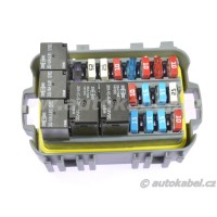 Modul MTA pro 30x minipojistka / 15 x mikrorelé.